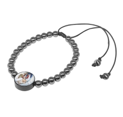 Pulseira Hematita Pai das Misericórdias