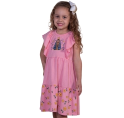 Vestido Infantil Nossa Senhora Aparecida