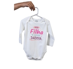 Body Infantil Ser Filha é uma Dádiva