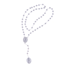 Coroa Nossa Senhora das Lágrimas - Cristal Branco
